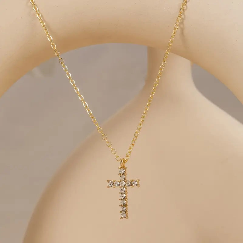 Stainless Steel Cross Accessory Ladies Chain Bracelet