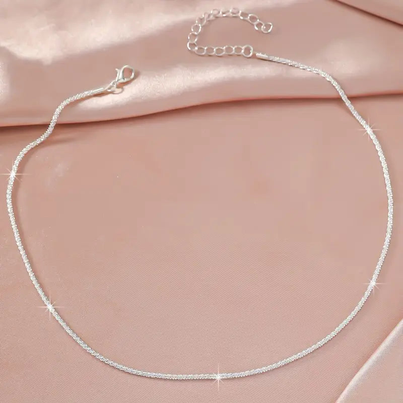 4pcs Set Necklace, ring, Bracelets, Minimalist Korean-Japanese Style Sparkling Christian jewelry set Cross Chain Bracelet and Necklace Set for Women, Perfect for Vacation, Party, Date Night, or Casual Attire