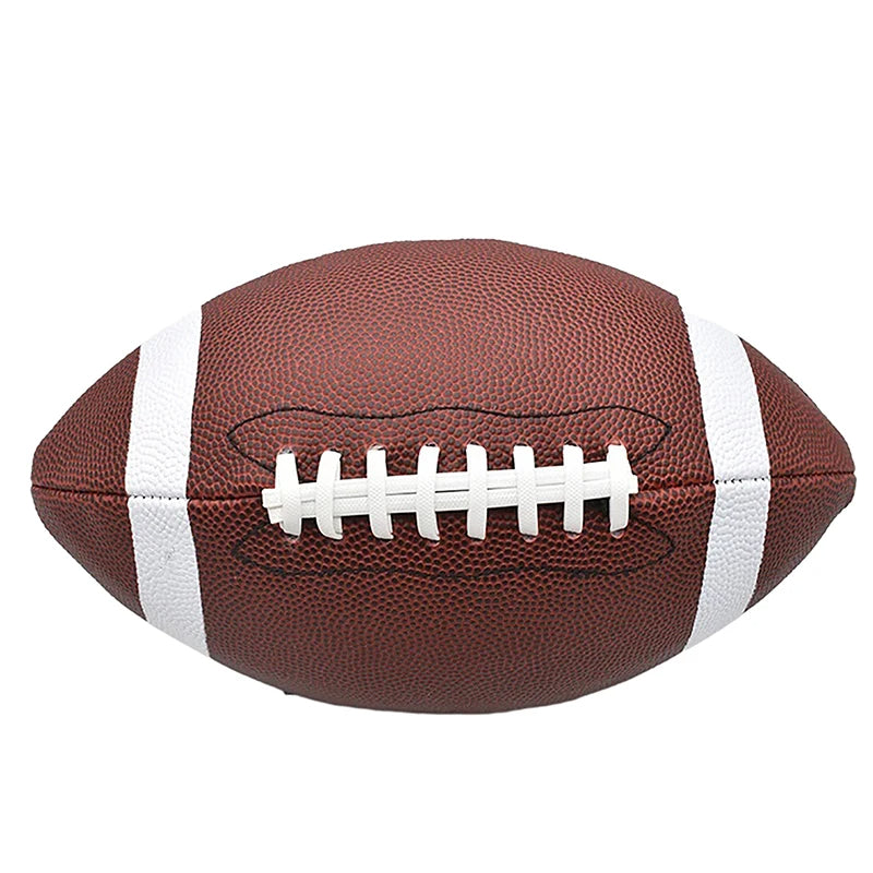 Rugby Inflatable American Football Leather Ball Indoor and Outdoor Sport with bracelet