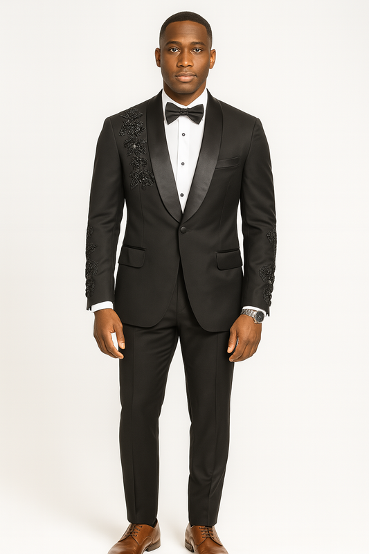 Men's Black Tuxedo Classical design for Events