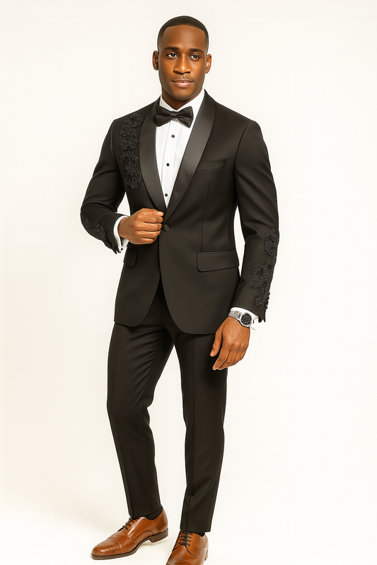 Men's Black Tuxedo Classical design for Events
